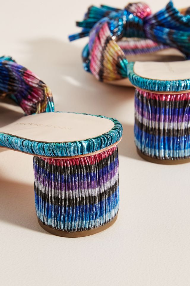 Loeffler Randall Emilia Pleated Knot Mules #3