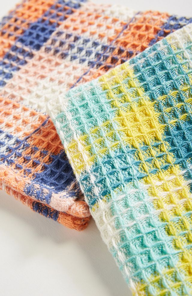 Wendy Waffle Dishcloths, Set of 4 #1