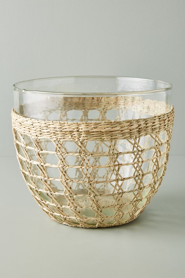 Seagrass-Wrapped Serving Bowl #1