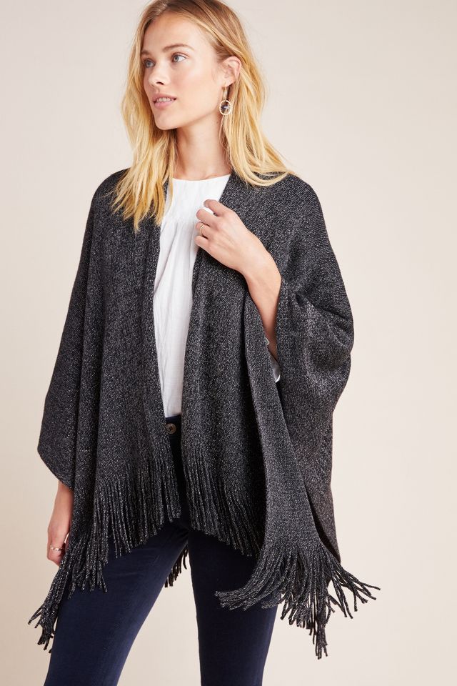 Halen Fringed Kimono | Anthropologie