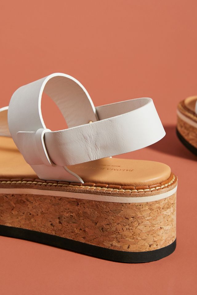 Paloma Barcelo Ivy Slingback Platform Sandals | Anthropologie