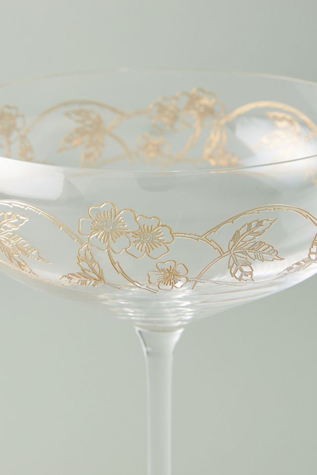Fiorella Coupe Glasses, Set of 4 #2