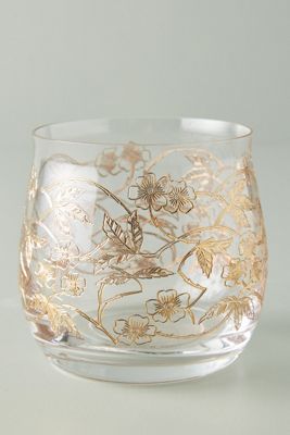 Fiorella Stemless Wine Glasses, Set of 4