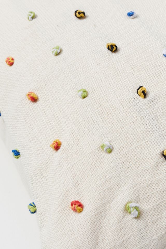 Chroma French Knot Pillow #2