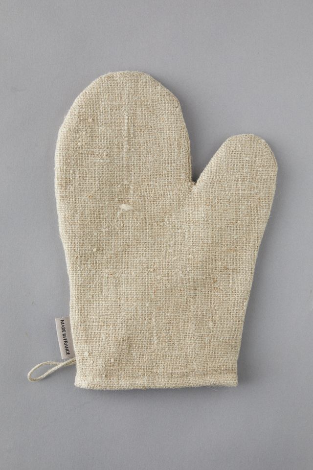 Linen Oven Mitt