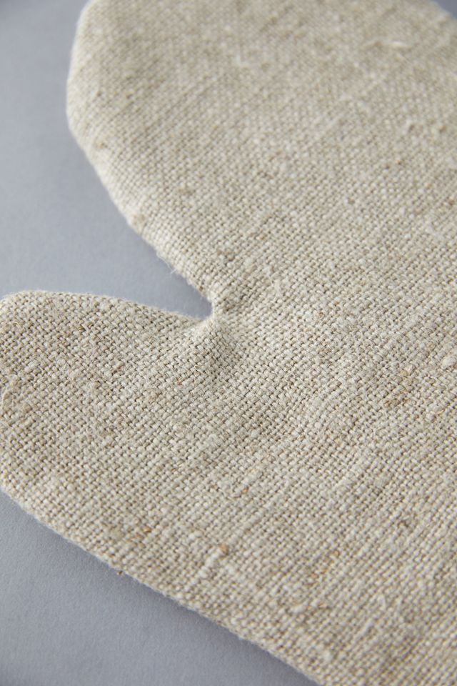Linen Oven Mitt #2