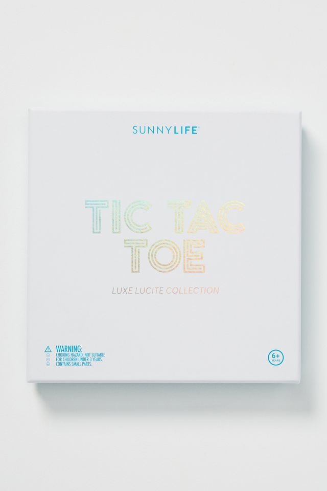 Sunnylife Lucite Tic-Tac-Toe Game #1