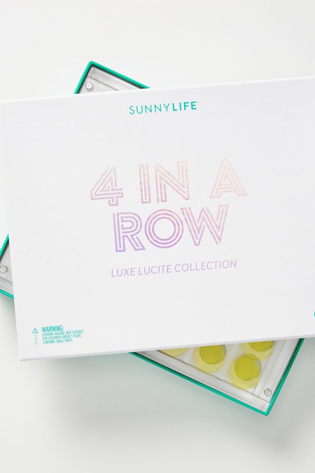 Sunnylife Lucite Four-In-A-Row Game #2