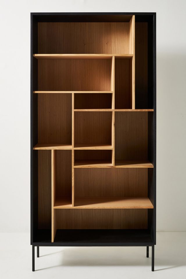 Oak Blackbird Bookshelf #1