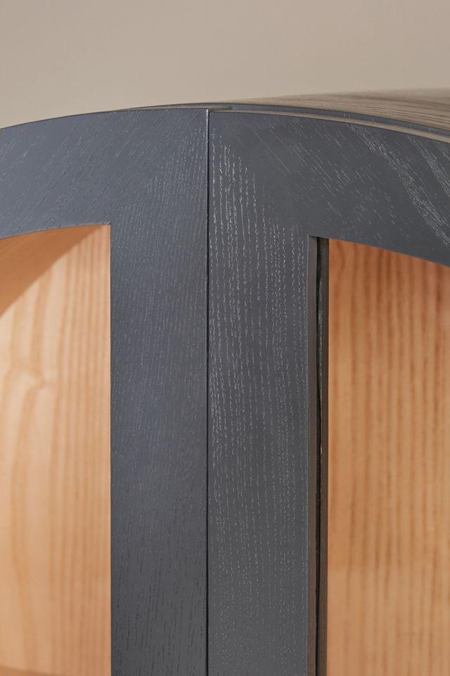 Fern Ash Wood Storage Cabinet #6