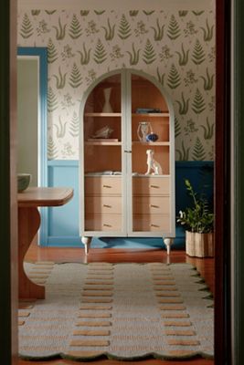 
The Fern Marble Top Three-Drawer Storage Cabinet