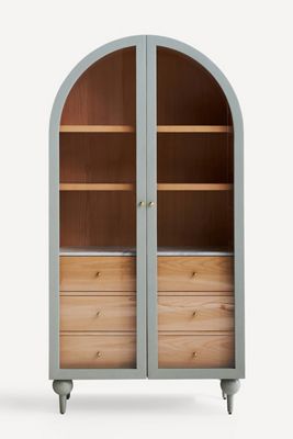 The Fern Marble Top Three-Drawer Storage Cabinet