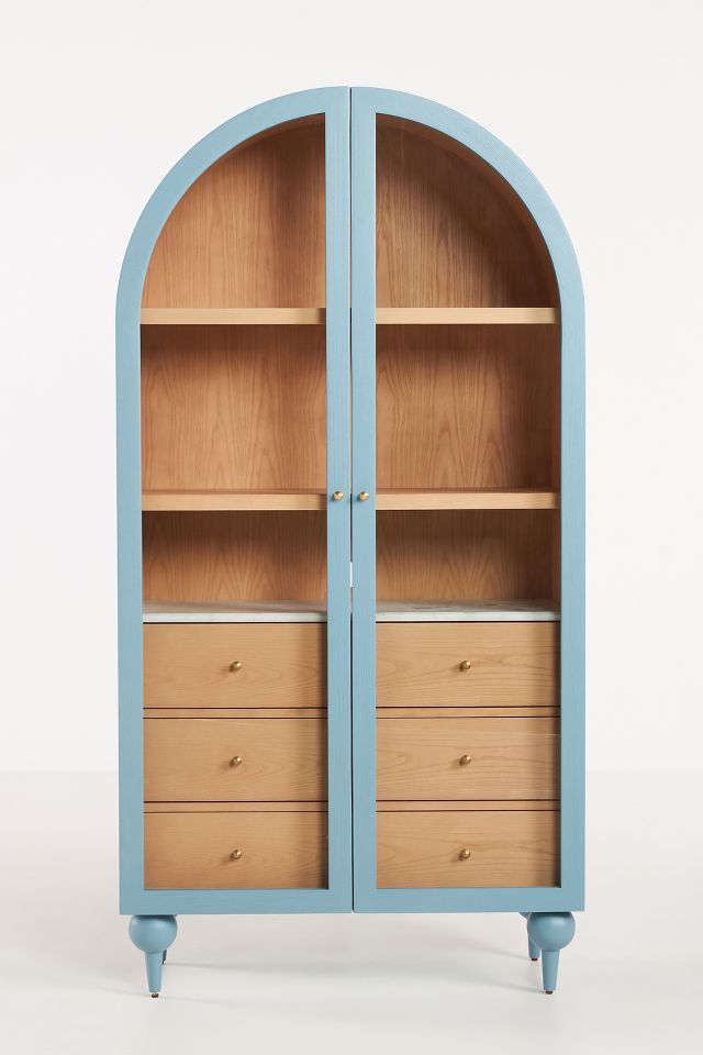 Fern Storage Cabinet by Anthropologie in Black