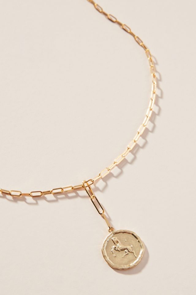 Zodiac Coin Necklace #1