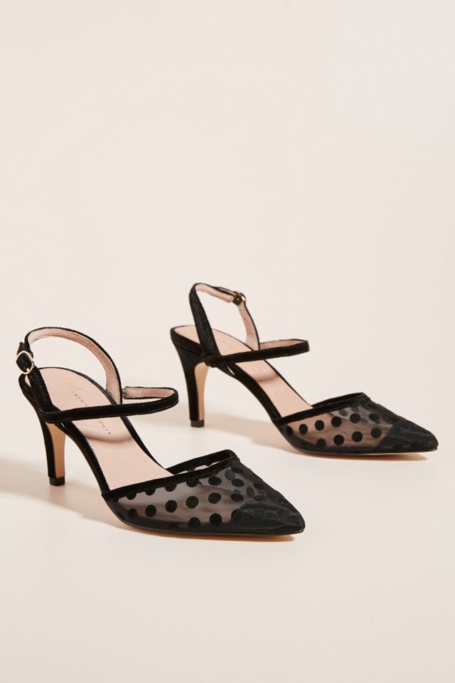 Baker Velvet Heels #1