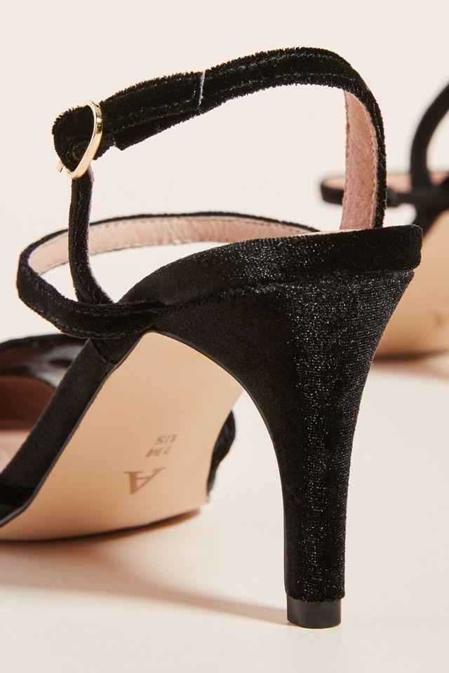 Baker Velvet Heels #3