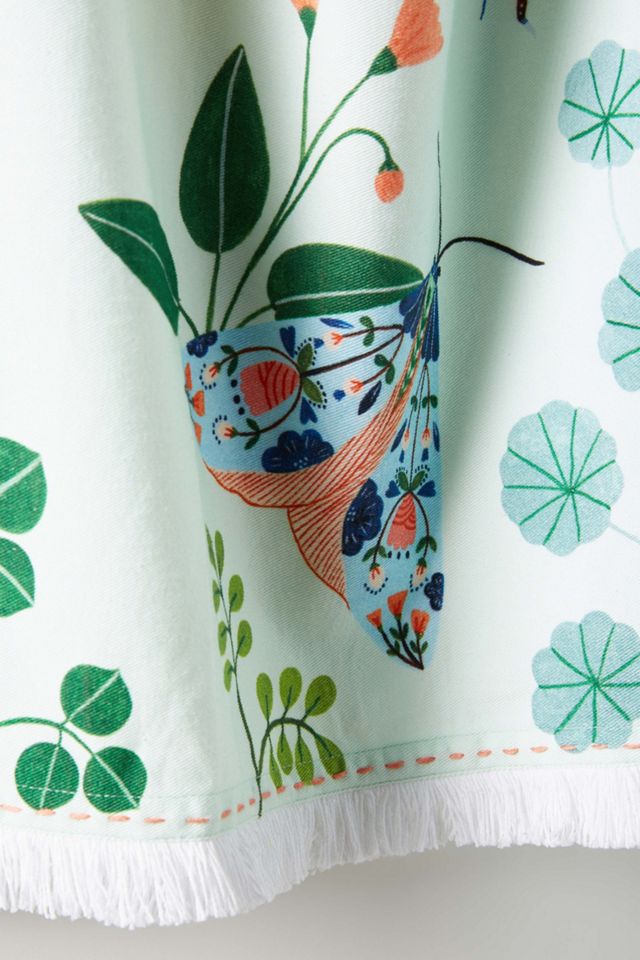 Flora Waycott Botanical Garden Dish Towel #1