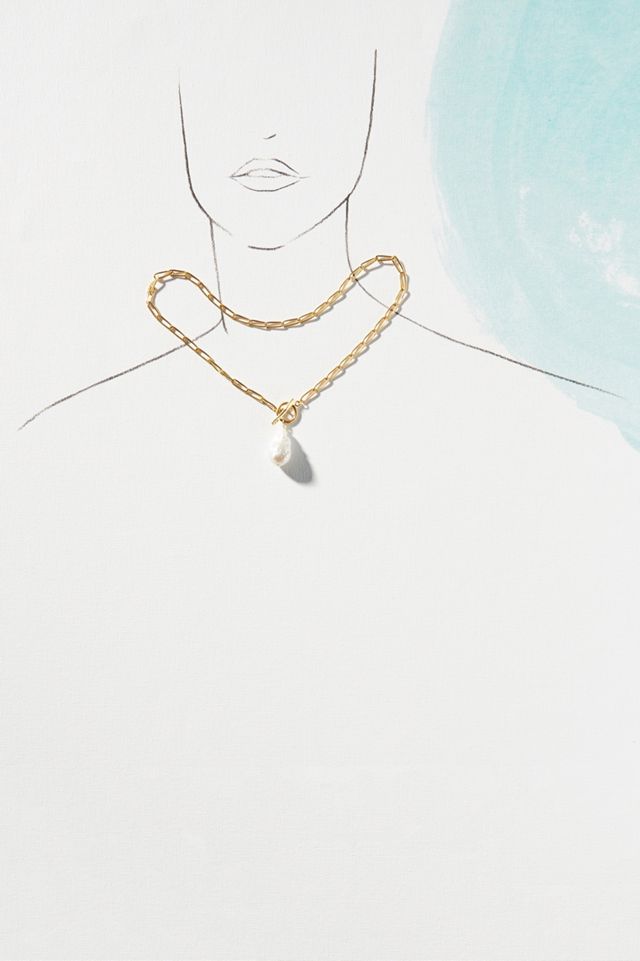 Chan Luu Delicate Pearl Necklace #2