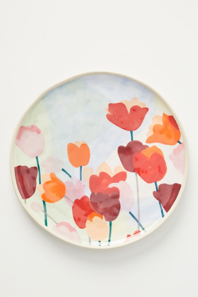 Tulip Dinner Plates, Set of 4 #1