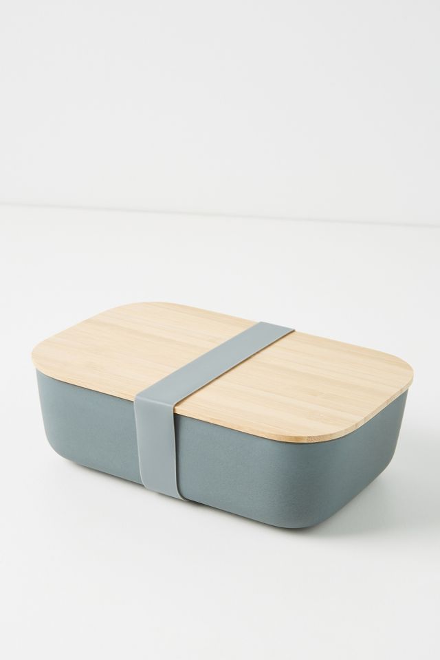 Melamine Bento/Lunch Box - Terrazzo/Mint/Ochre