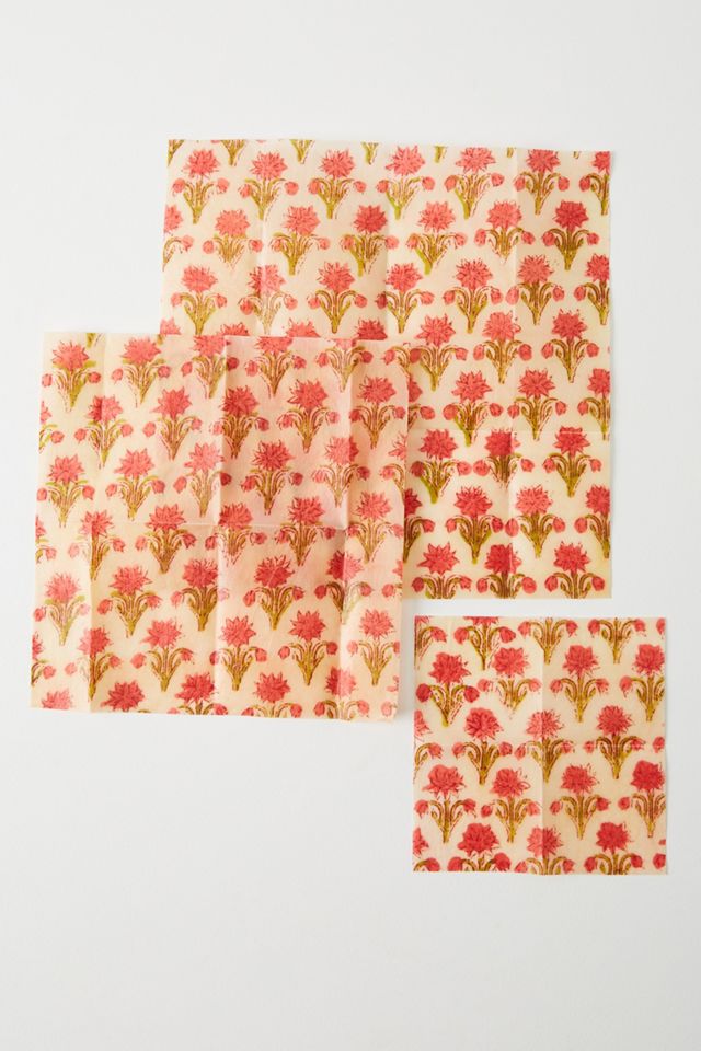 Bee Kitchen Beeswax Wraps, Set of 3 #1