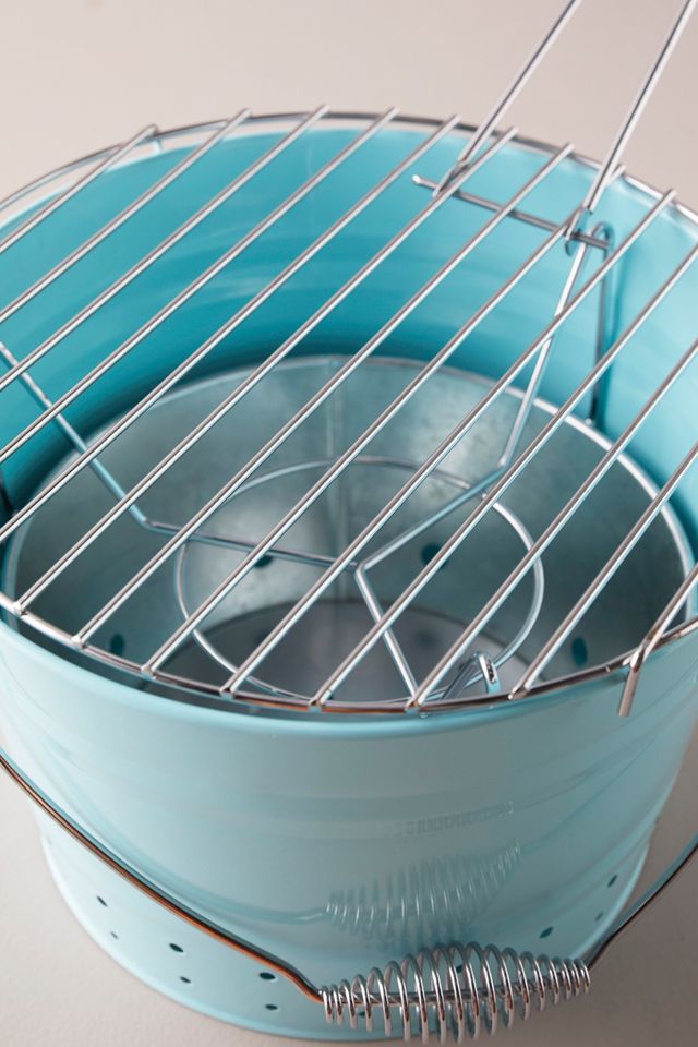 Portable Steel Charcoal Grill #2
