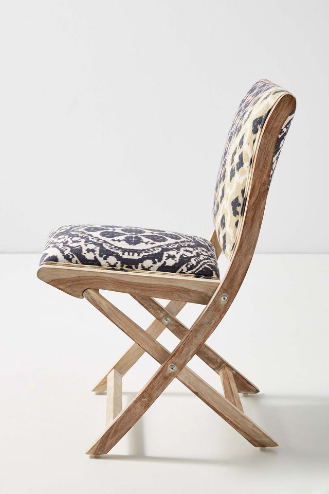 Ikat Medley Terai Folding Chair AnthroLiving