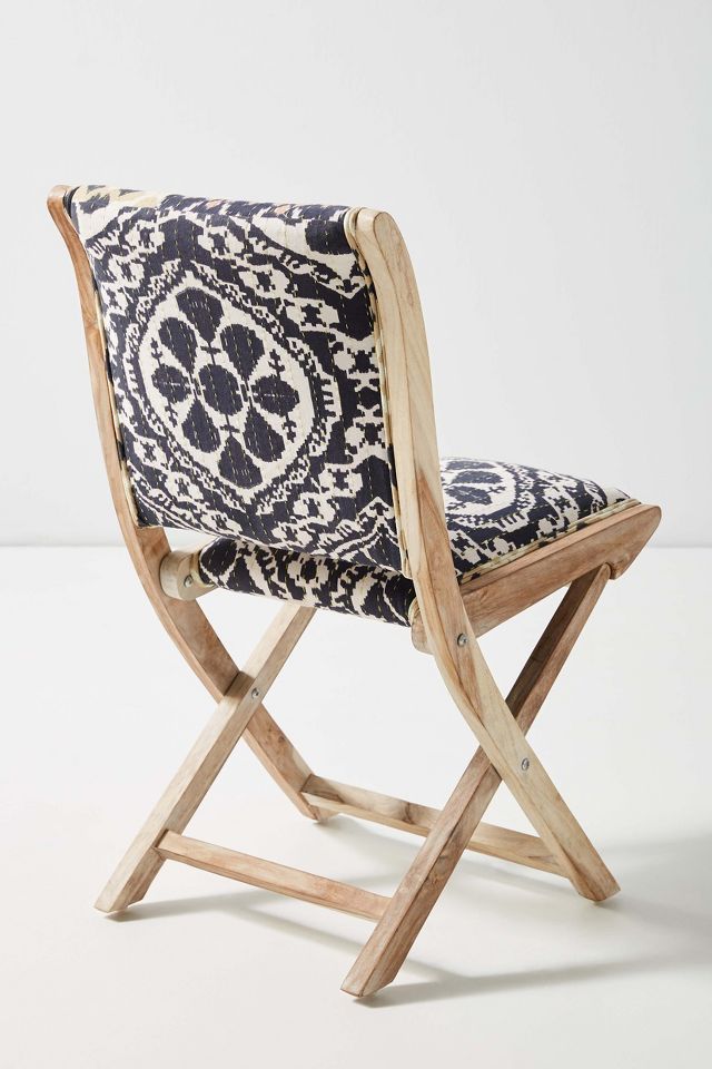 Anthropologie-inspired Folding Chair Cushions