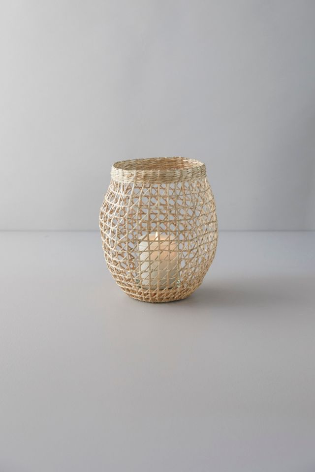 Seagrass Basket Lantern #1