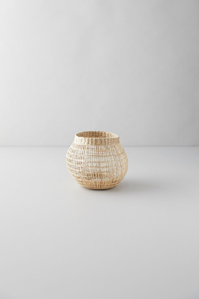 Seagrass Basket Lantern #2