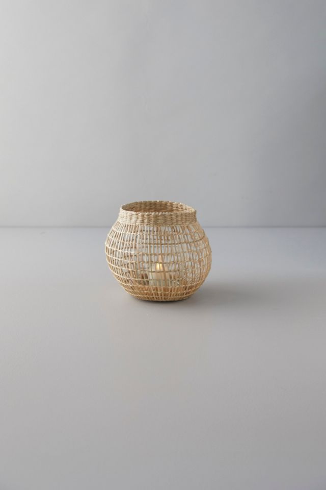 Seagrass Basket Lantern #3