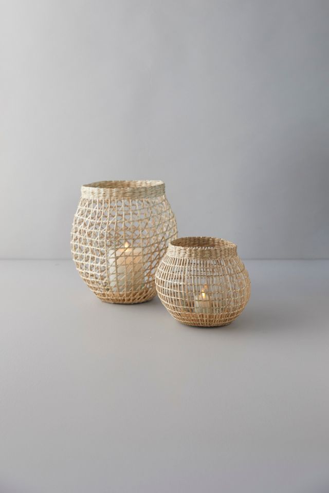 Seagrass Basket Lantern #4