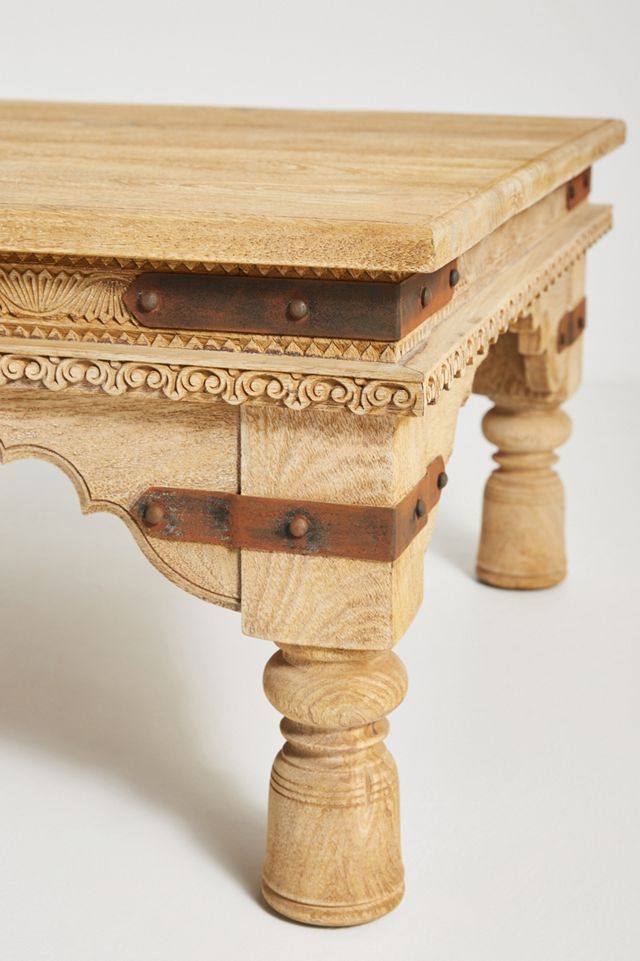 Handcarved Athena Coffee Table #2