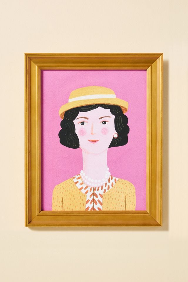 Coco Chanel Wall Art #1