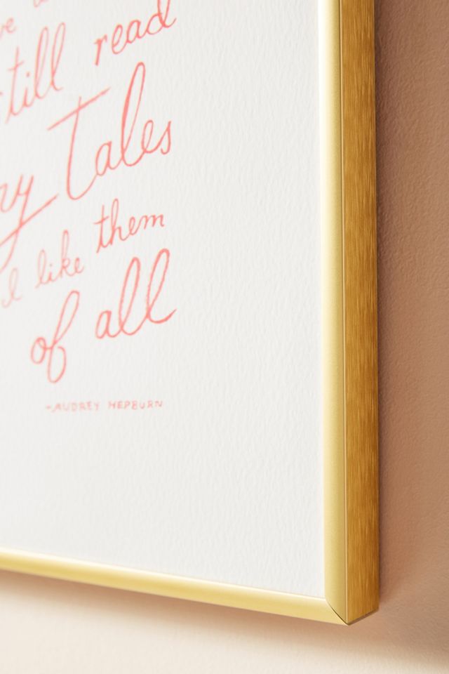 I Still Read Fairy Tales Wall Art #2