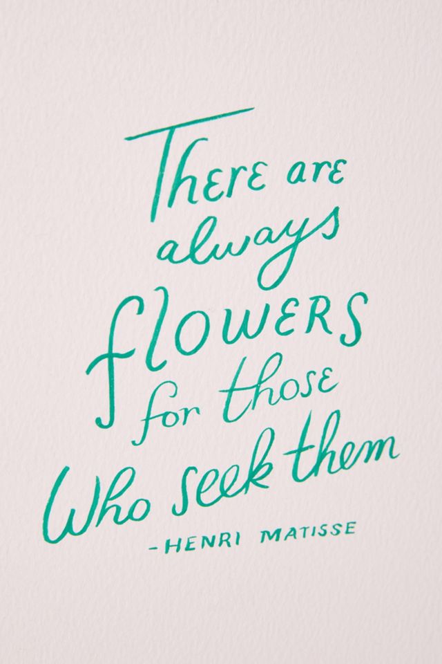 There Are Always Flowers Wall Art #2