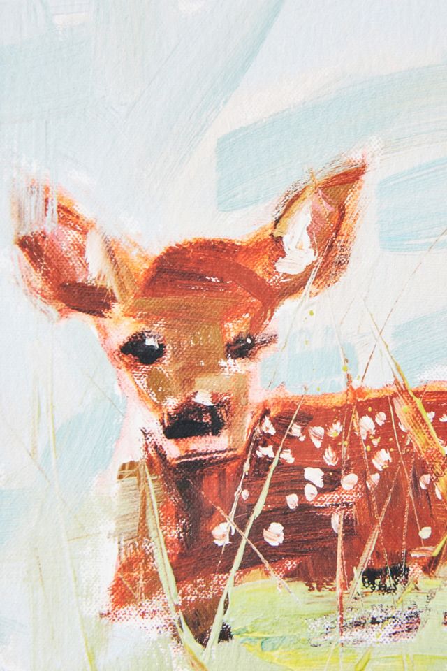 Baby Fawn Wall Art #1