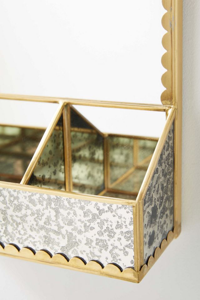 Scalloped Storage Mirror #2