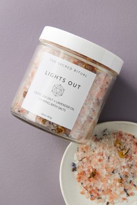 The Sacred Ritual Lights Out Bath Salts