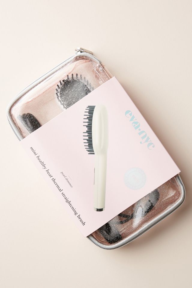 Eva NYC Mini Healthy Heat Thermal Straightening Brush #1