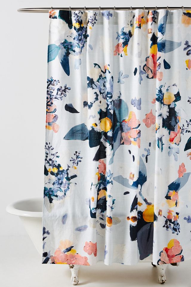 Botanica Organic Cotton Shower Curtain Anthropologie