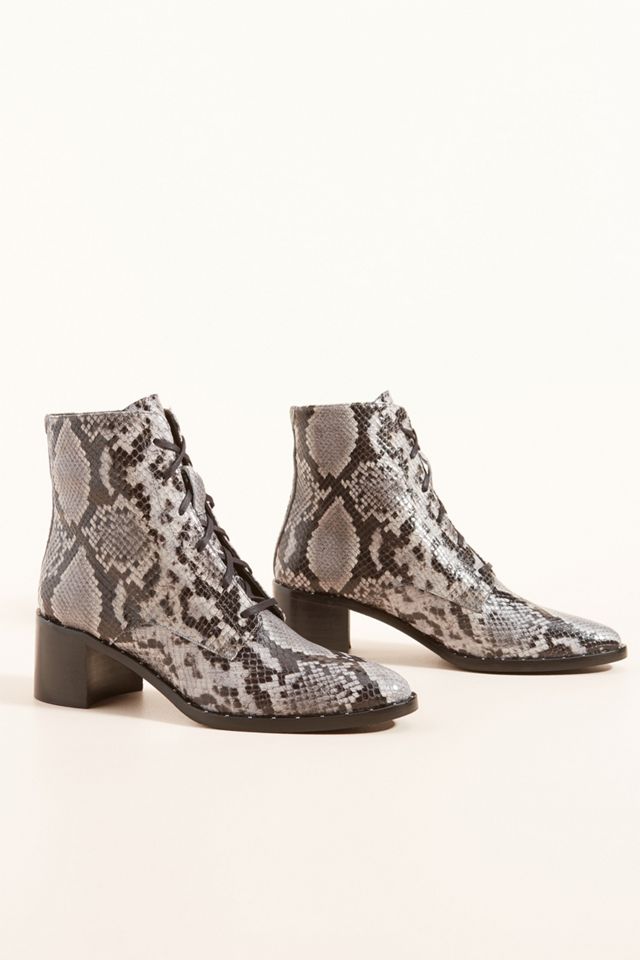 Freda Salvador Emi Snake Ankle Boots | Anthropologie display picture 1