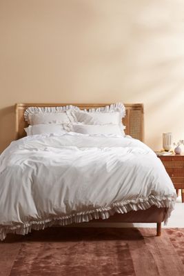 Washed Percale Adina Duvet Set