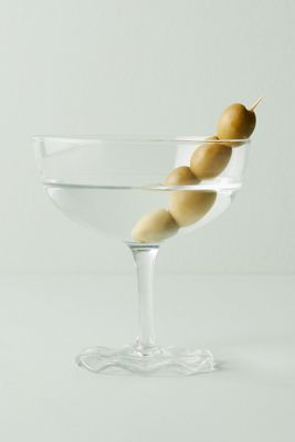 Fleur Coupe Glasses, Set of 4