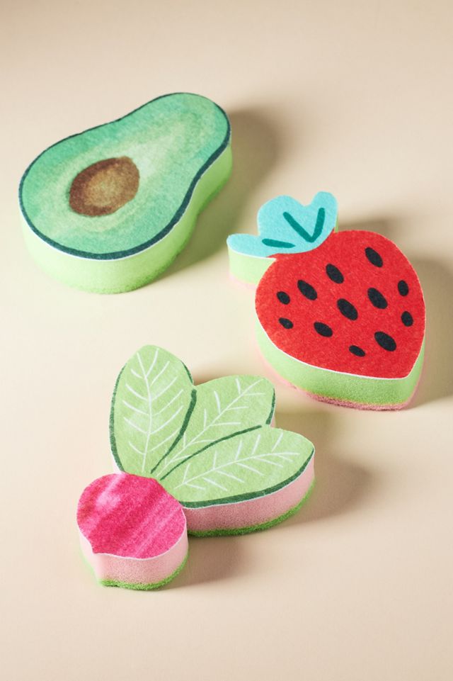 Fruit-Shaped Sponge #2