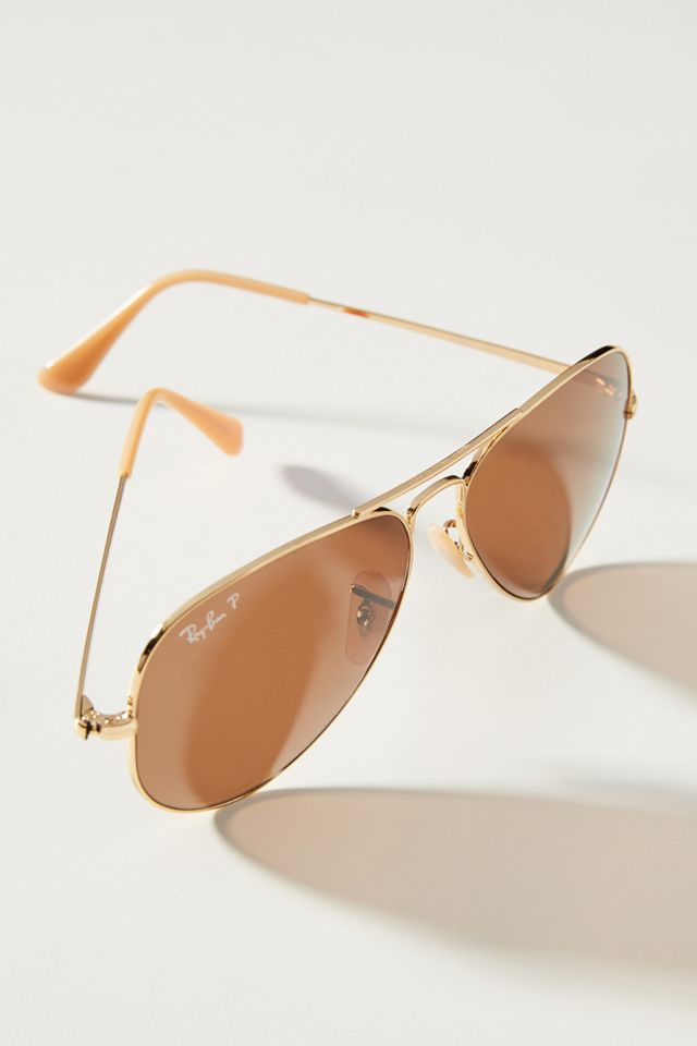 Ray-Ban Polarized Aviator Sunglasses #1