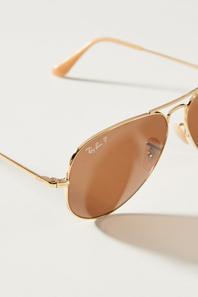 Ray-Ban Polarized Aviator Sunglasses #2