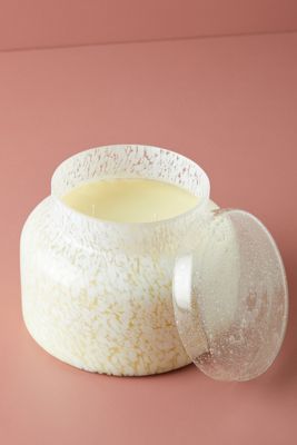 Capri Blue Giant Confetti Glass Candle
