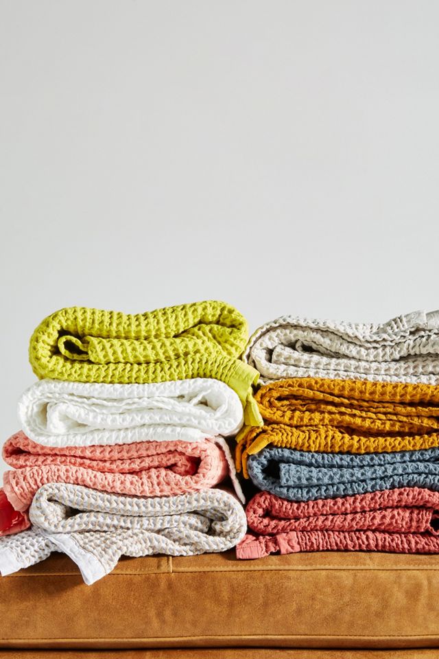 Woven Waffle Throw Blanket #2