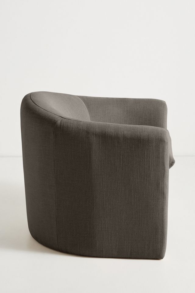 Valencia Linen Sculptural Chair #2
